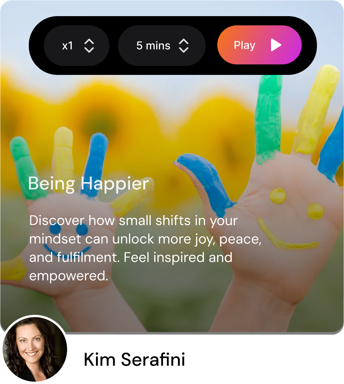 Priming visualization
